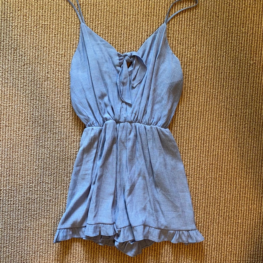 Everly Tie Front Romper